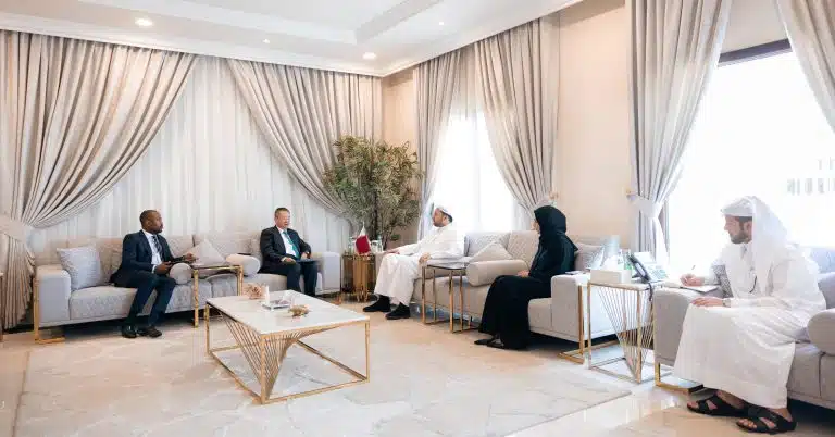 Minister of State at Ministry of Foreign Affairs Meets UN Special Envoy for Great Lakes Region